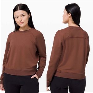 Lululemon Warm Down Crew, 2, Ancient Copper
